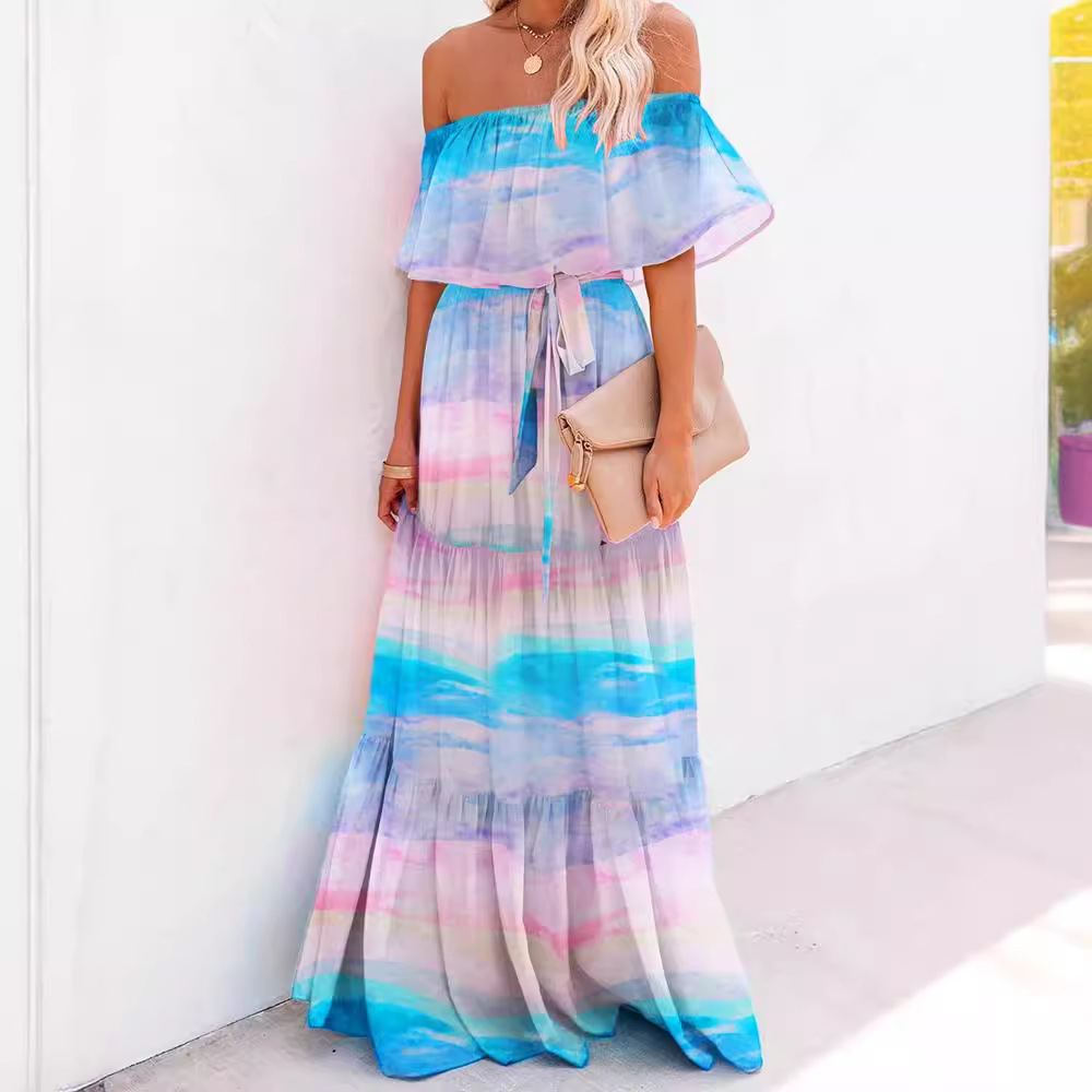 ชุดเดรสยาวผู้หญิงปี 2026 สไตล์ - Linen Dress Wrap บทวิจารณ์และราคา