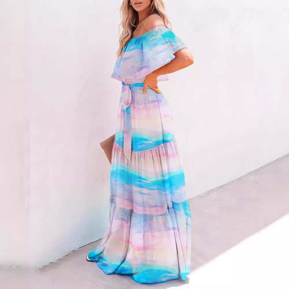 ชุดเดรสยาวผู้หญิงปี 2026 สไตล์ - Linen Dress Wrap บทวิจารณ์และราคา