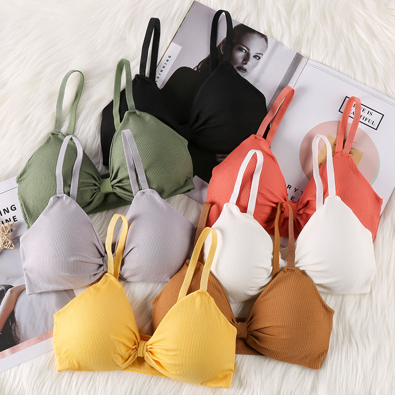 บราเซ็กซี่สำหรับผู้หญิง บราไร้ - Bralette Triangle Set บทวิจารณ์และราคา
