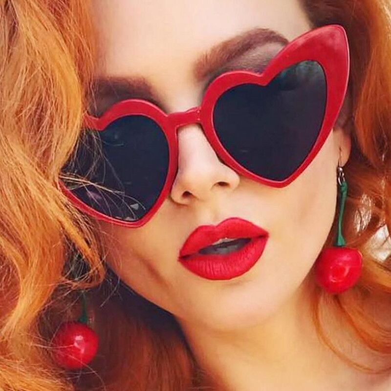 แว่นกันแดดทรงหัวใจ รุ่นวินเทจ  - Sunglasses Cat Eye บทวิจารณ์และราคา