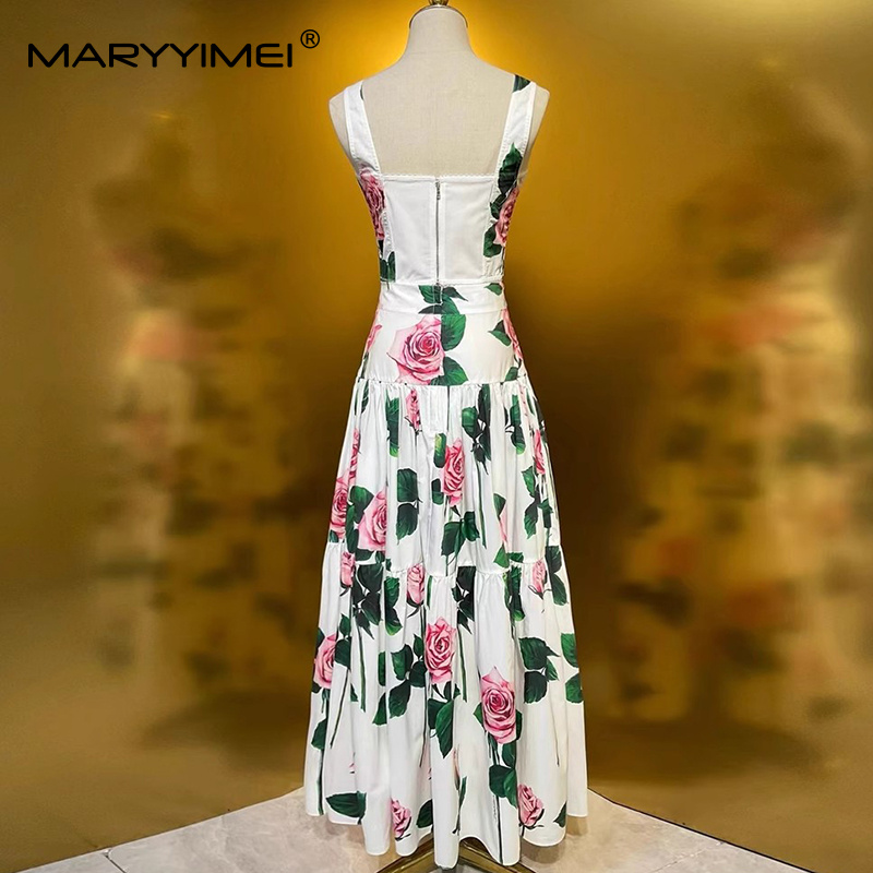 MARYYIMEI ชุดแฟชั่นพิมพ์ลายดอก - Romper Floral Print บทวิจารณ์และราคา